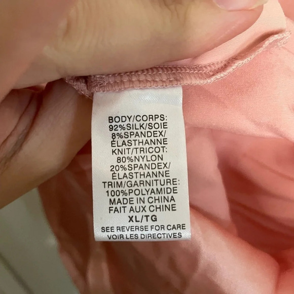 Cami NYC Autie Camisole Silk Blend Bodysuit in Blossom Pink NEW Sleeveless - Picture 9 of 9